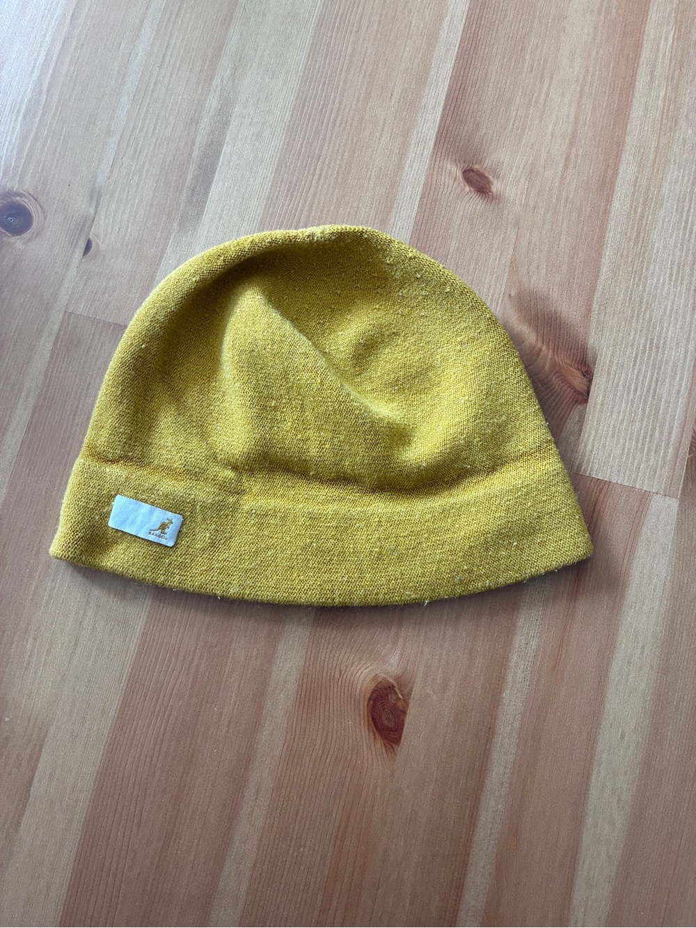 Kangol Knit Beanie - Mustard